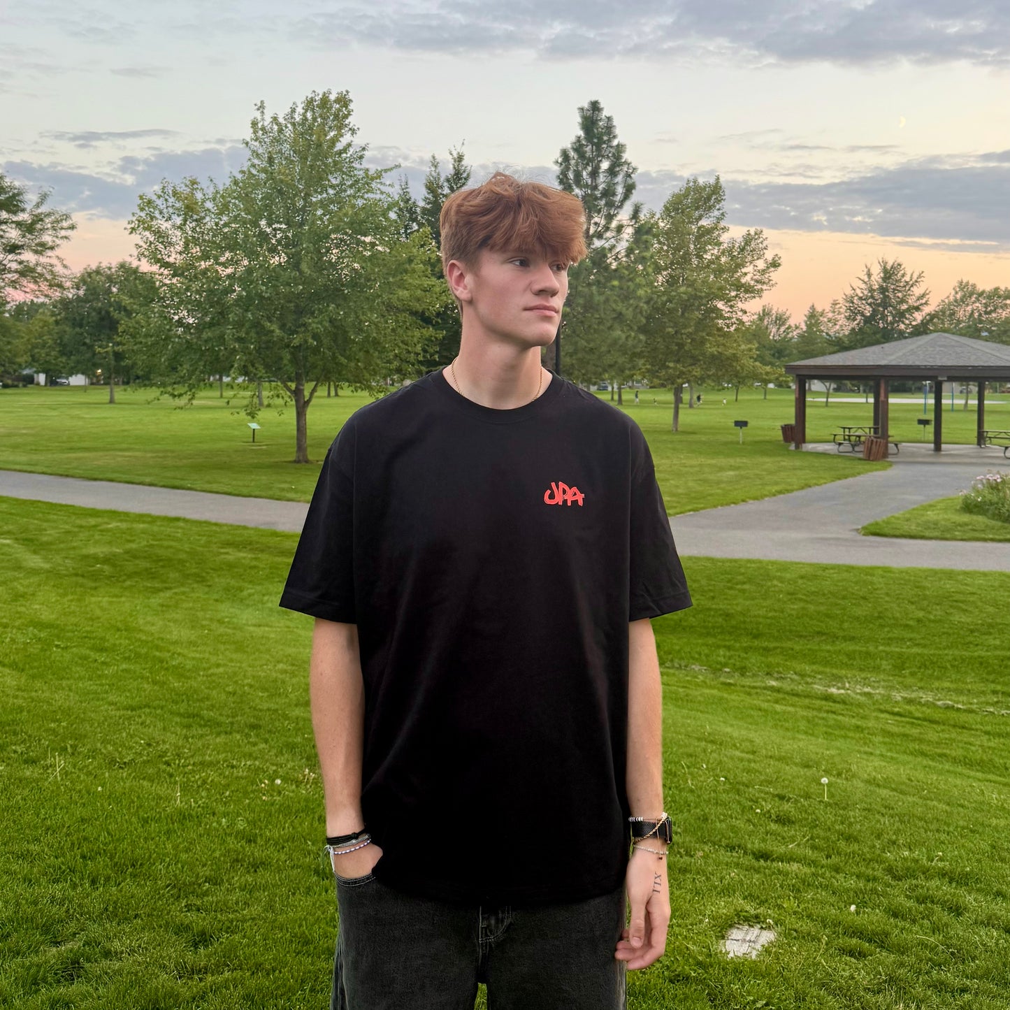 Jesus Paid it All -  Graffiti Tee - Black