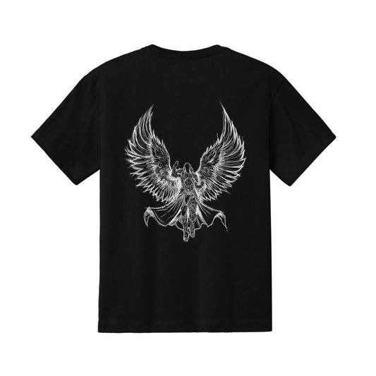 Guardian Angel - Sketch Tee - Black