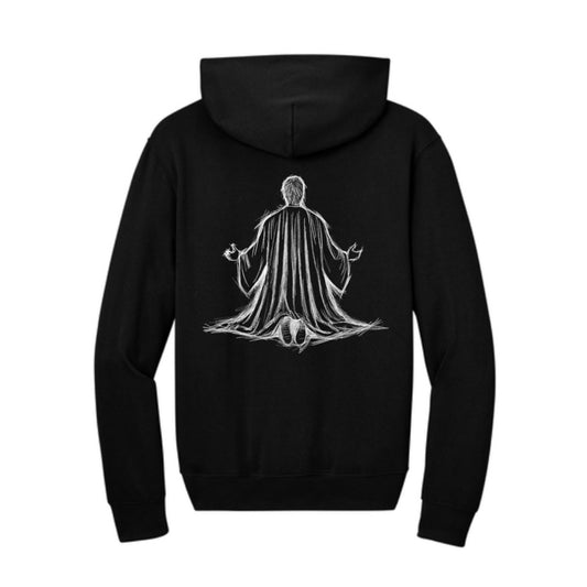 Behold Him - Black - Sketch Hoodie