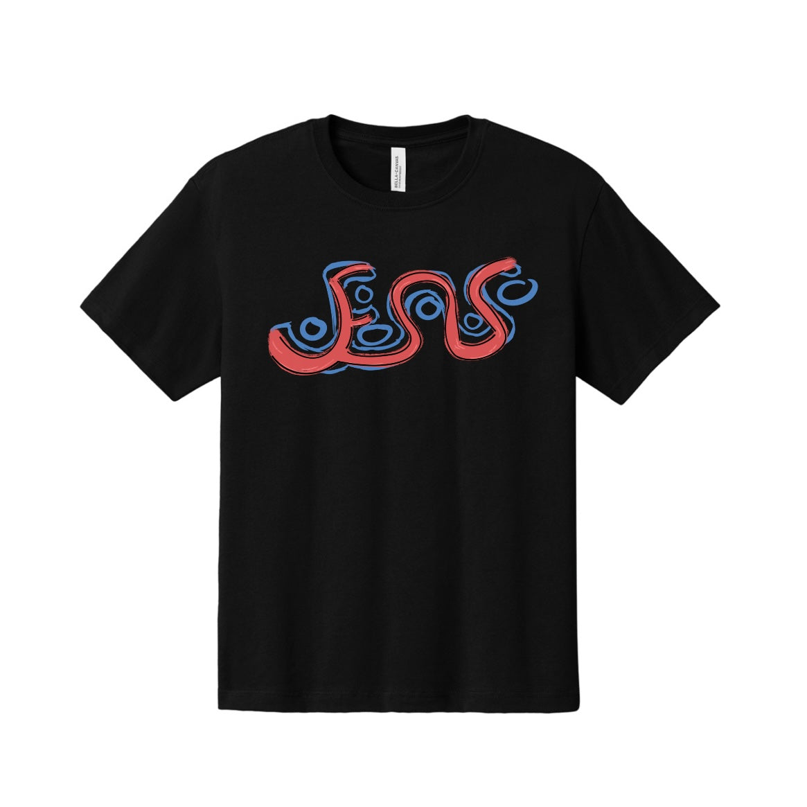 JESUS - Graffiti Tee - Black