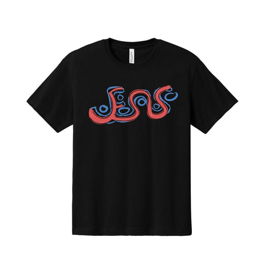 JESUS - Graffiti Tee - Black