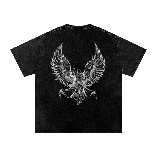 Guardian Angel Sketch Oversize T-Shirt