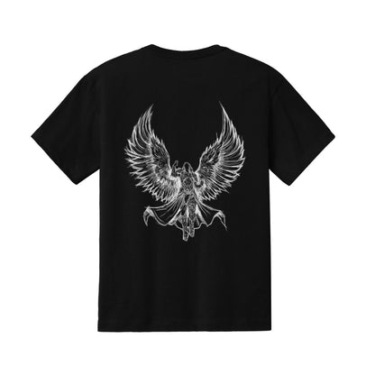 Guardian Angel - Sketch Tee - Black