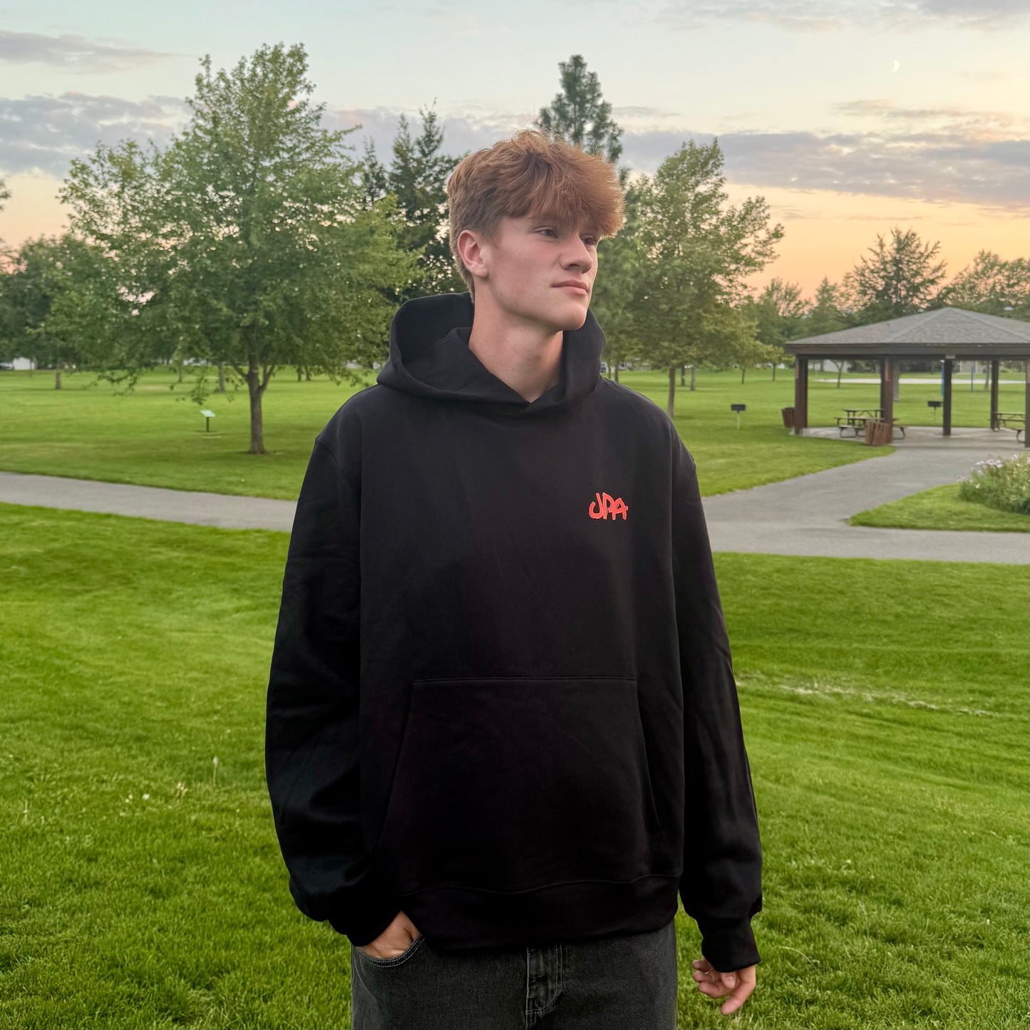 Jesus Paid it All - Black - Graffiti Hoodie