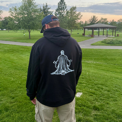 Behold Him - Black - Sketch Hoodie