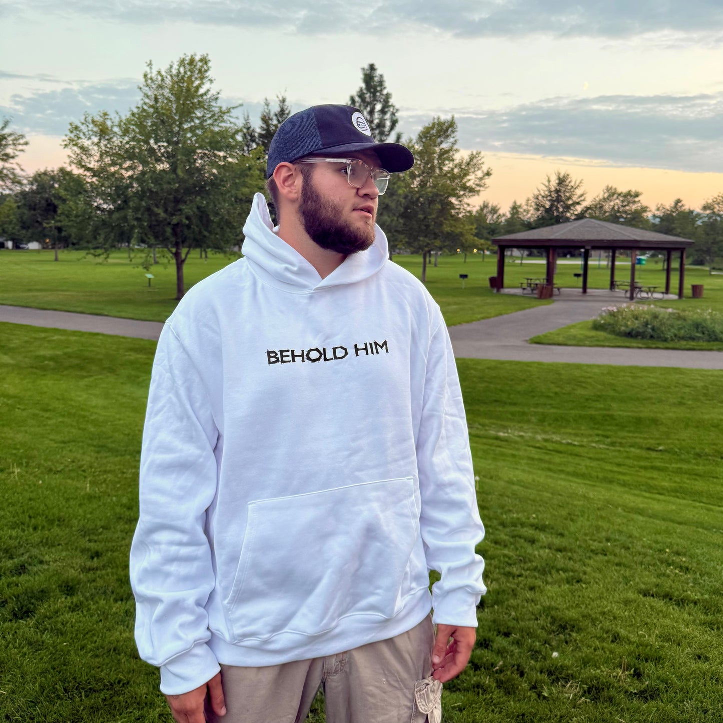 Behold Him - Sketch Hoodie