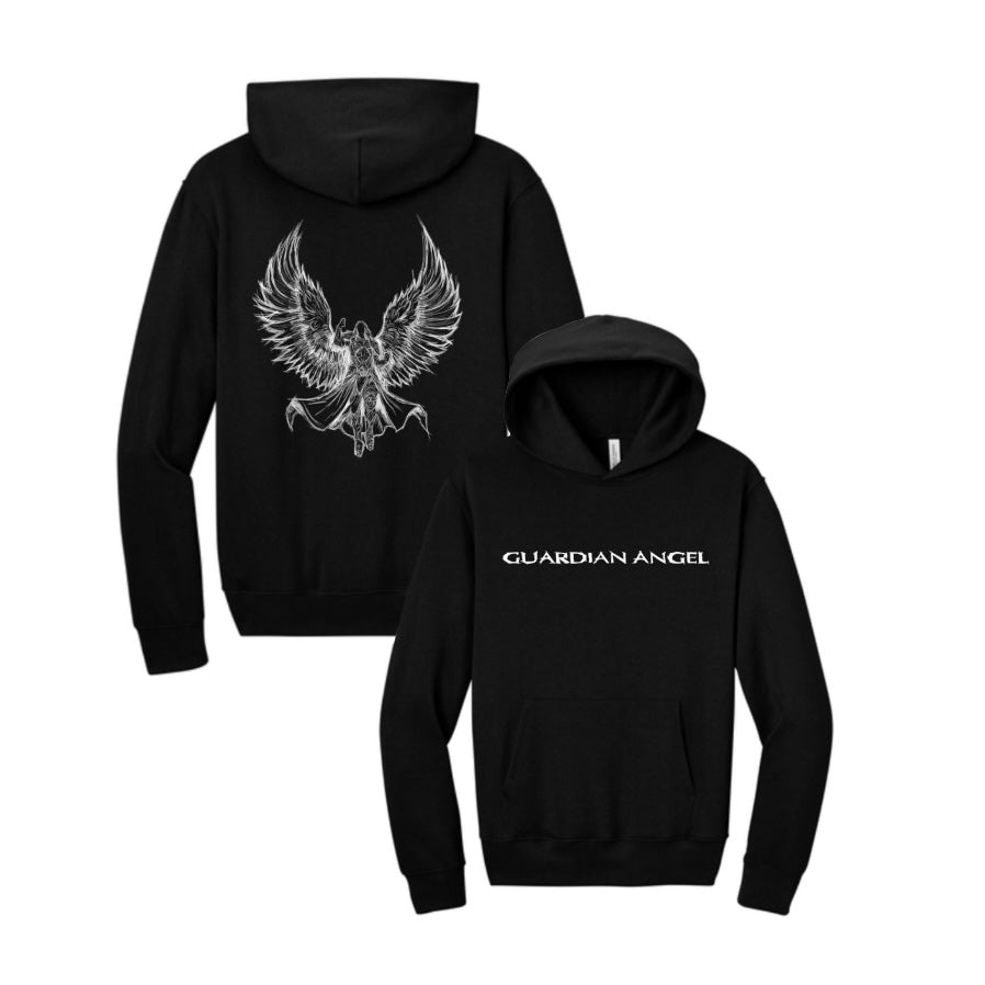 Guardian Angel - Sketch Hoodie - Black